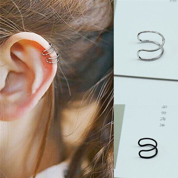 sexemara fashion jewelry black gold color clip earrings without piercing 1 unit punk style earrings no hole for women wholesale, Golden
sexemara fashion jewelry black gold color clip earrings without piercing 1 unit punk style earrings no hole for women wholesale, Golden