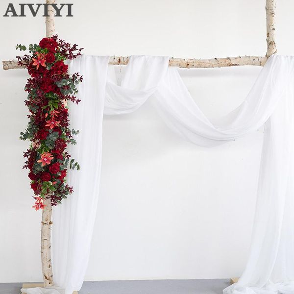 new wedding flowers clematis eucalyptus lined flowers artificial arches flower wall wedding props t stage background
new wedding flowers clematis eucalyptus lined flowers artificial arches flower wall wedding props t stage background