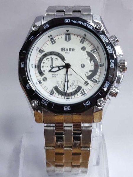 business balle new watch sports fashion waterproof men's watch grade quartz men's steel band watch, Slivery;brown
business balle new watch sports fashion waterproof men's watch grade quartz men's steel band watch, Slivery;brown