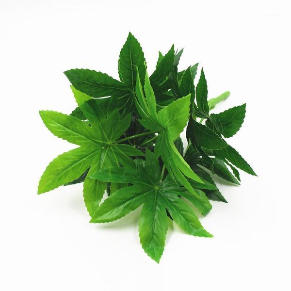 new 7 fork green artificial plastic leaves garland plant fake apple leaf party for floral flower arrangement flore wedding decor1
new 7 fork green artificial plastic leaves garland plant fake apple leaf party for floral flower arrangement flore wedding decor1