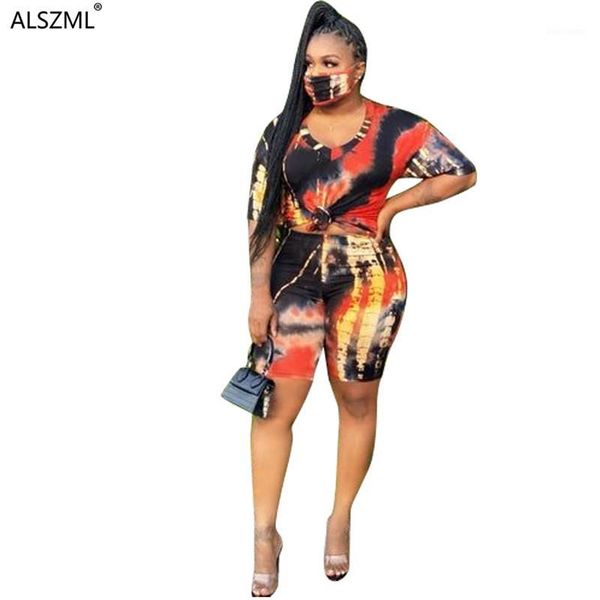 colorful tie dye print v neck short sleeve t-shirt and shorts summer casual female tracksuit plus size outfits1, White
colorful tie dye print v neck short sleeve t-shirt and shorts summer casual female tracksuit plus size outfits1, White