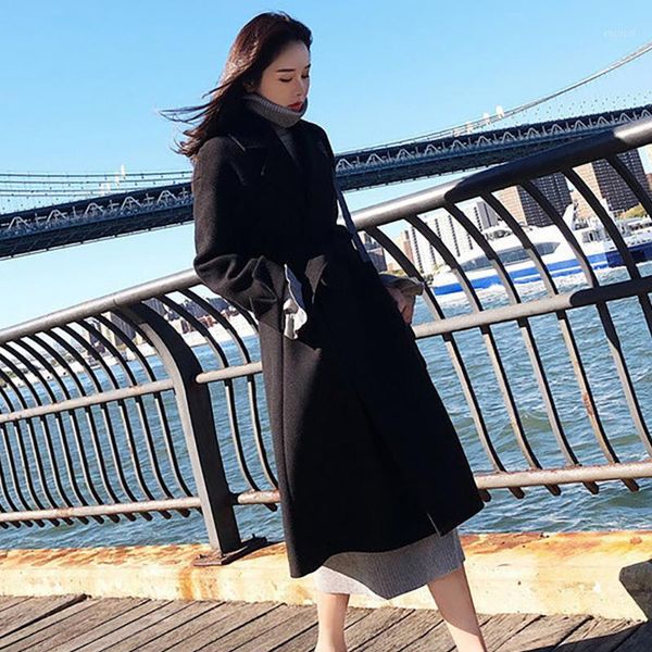 lady's coats womens winter solid lapel wool blends outwear trench long sleeve overcoat fashion coat and jackets women fur coat1, Black;brown
lady's coats womens winter solid lapel wool blends outwear trench long sleeve overcoat fashion coat and jackets women fur coat1, Black;brown