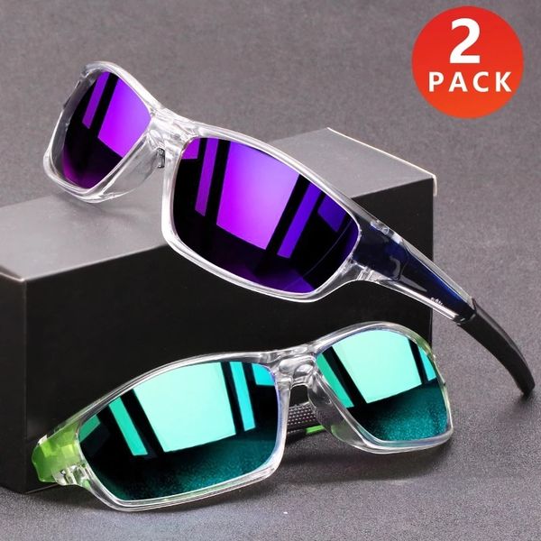 2 пакет поляризованный спортивный стиль солнцезащитные очки мужчины ультразапчатые очки кадра солнцезащитные очки открытый путешествие uv400
2 пакет поляризованный спортивный стиль солнцезащитные очки мужчины ультразапчатые очки кадра солнцезащитные очки открытый путешествие uv400