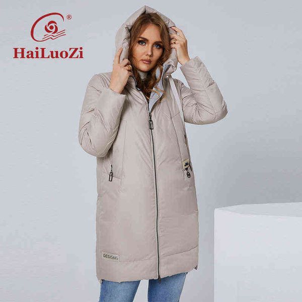 hailuozi women's winter jacket mid-long l-4xl thick women coat fashion hood windproof elegant female zipper parkas 6017 211221, Black
hailuozi women's winter jacket mid-long l-4xl thick women coat fashion hood windproof elegant female zipper parkas 6017 211221, Black