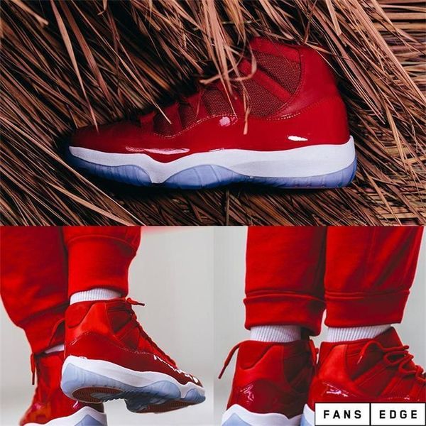 11 win like 96 shoes 11s gym red black white men womens sports sneakers with box size 36-47
11 win like 96 shoes 11s gym red black white men womens sports sneakers with box size 36-47