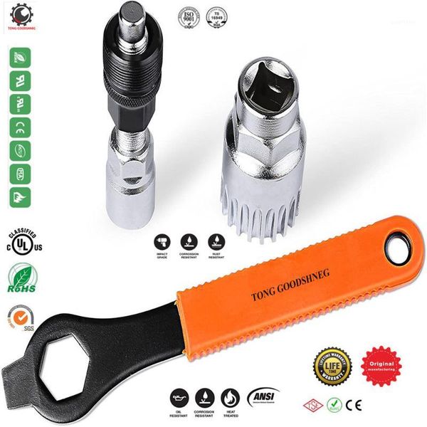 bike crank extractor/arm remover and bottom bracket remover with 16mm spanner/wrench. professional bicycle repair tool kit sport1
bike crank extractor/arm remover and bottom bracket remover with 16mm spanner/wrench. professional bicycle repair tool kit sport1