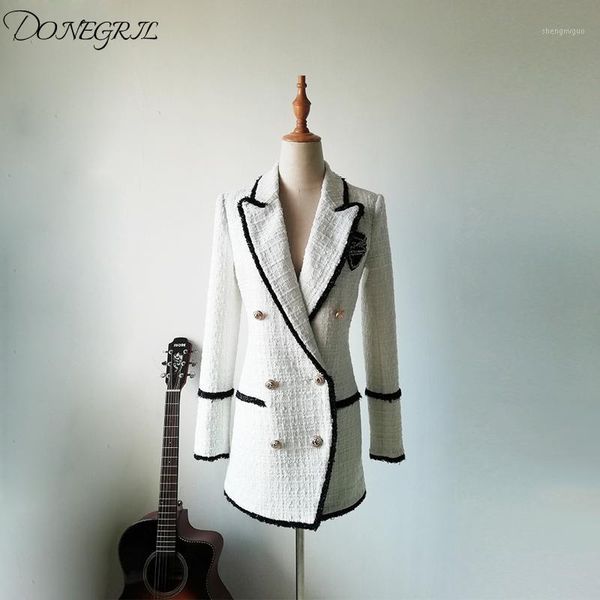 autumn winter 2019 women jacket rhinestone badge double breasted tweed casual jacket black white color block coat1, Black;brown
autumn winter 2019 women jacket rhinestone badge double breasted tweed casual jacket black white color block coat1, Black;brown
