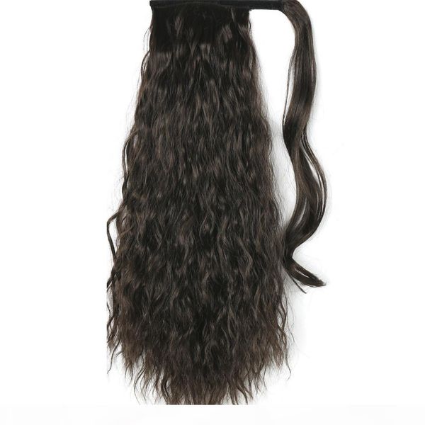 24inch 160g long curly wavy black brown ponytail extension tail women 4 colors long buns claw wrap hair pony tail hairpiece
24inch 160g long curly wavy black brown ponytail extension tail women 4 colors long buns claw wrap hair pony tail hairpiece