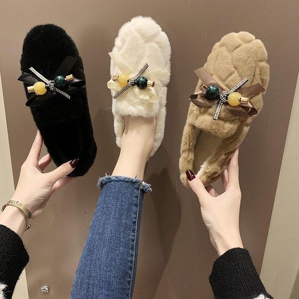 women korean shoes bow-knot slip-on casual female sneakers loafers fur round toe 2020 butterfly slip on moccasin new winter, Black
women korean shoes bow-knot slip-on casual female sneakers loafers fur round toe 2020 butterfly slip on moccasin new winter, Black