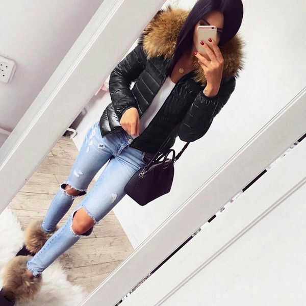 women's down & parkas women cotton jacket hooded coat autumn winter warm lady ultralight slim short female windproof, Black
women's down & parkas women cotton jacket hooded coat autumn winter warm lady ultralight slim short female windproof, Black