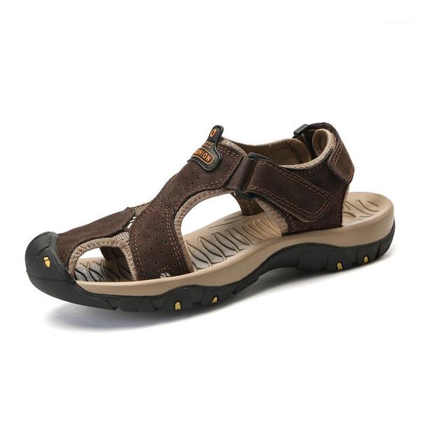 genuine leather men's sandals summer men's shoes men sandals fashion casual outdoor beach slippers size 38-451, Black
genuine leather men's sandals summer men's shoes men sandals fashion casual outdoor beach slippers size 38-451, Black