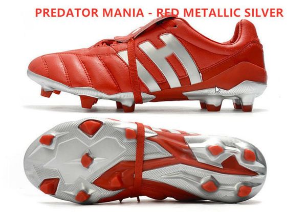 2020 new predator mania 19+ fg adv soccer cleats - core black predator red/white football shoes
2020 new predator mania 19+ fg adv soccer cleats - core black predator red/white football shoes