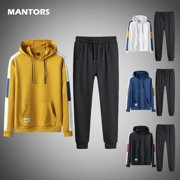 casual men's set pullover men tracksuit spring autumn hoodie two piece set male hooded sportswear sweatshirt +pants set 201109, Gray
casual men's set pullover men tracksuit spring autumn hoodie two piece set male hooded sportswear sweatshirt +pants set 201109, Gray