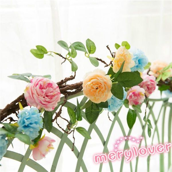 180cm artificial flower home decoration wedding flower fake silk rose artificial string home party festival rattan1
180cm artificial flower home decoration wedding flower fake silk rose artificial string home party festival rattan1
