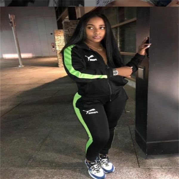 spring and autumn printing new women's sports leisure zipper suit women's printing splicing leisure suit, Gray 
spring and autumn printing new women's sports leisure zipper suit women's printing splicing leisure suit, Gray