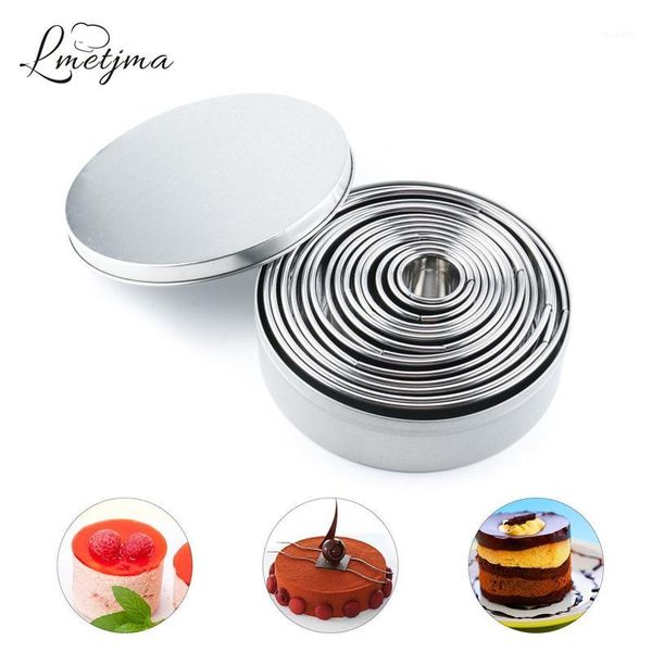 lmetjma 14pcs/set round cookie biscuit cutter set stainless steel mousse cake ring mold pastry biscuit donuts cutter kc01361
lmetjma 14pcs/set round cookie biscuit cutter set stainless steel mousse cake ring mold pastry biscuit donuts cutter kc01361