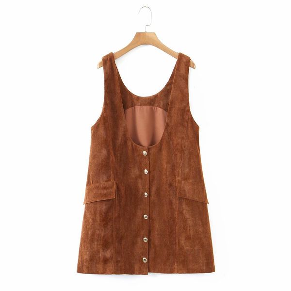 2021 new 3481 autumn european and american women's corduroy strap manufacturers direct wholesale uvje, Black;gray
2021 new 3481 autumn european and american women's corduroy strap manufacturers direct wholesale uvje, Black;gray