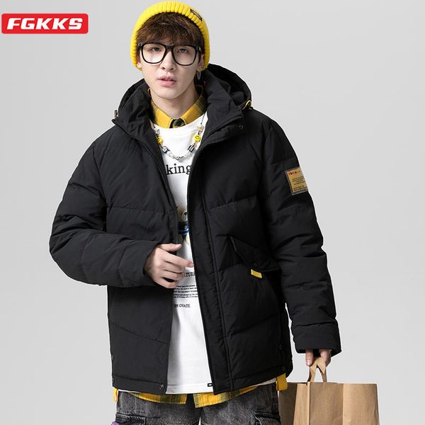 fgkks brand men warm thick down jacket men winter outdoor casual down coats trendy wild down jackets male q1209, Black
fgkks brand men warm thick down jacket men winter outdoor casual down coats trendy wild down jackets male q1209, Black