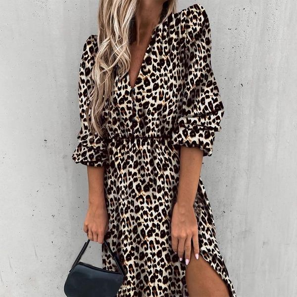 leopard print women button shirt dress 2020 elegant long sleeves belt party dress casual autumn bandage long vestido femme, Black;gray
leopard print women button shirt dress 2020 elegant long sleeves belt party dress casual autumn bandage long vestido femme, Black;gray