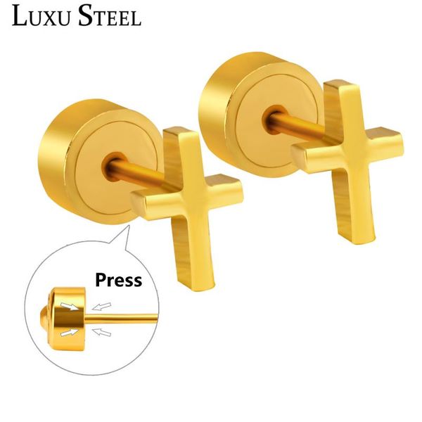 stud luxusteel cross earrings pendientes babygirl accessories stainless steel gold silver color press small party, Golden;silver
stud luxusteel cross earrings pendientes babygirl accessories stainless steel gold silver color press small party, Golden;silver