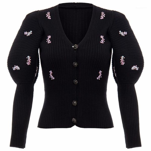 sequins floral diamonds sweater women v-neck puff sleeve slim pullover knitted sweaters 2020 autumn and winter casual modis 1, White;black
sequins floral diamonds sweater women v-neck puff sleeve slim pullover knitted sweaters 2020 autumn and winter casual modis 1, White;black