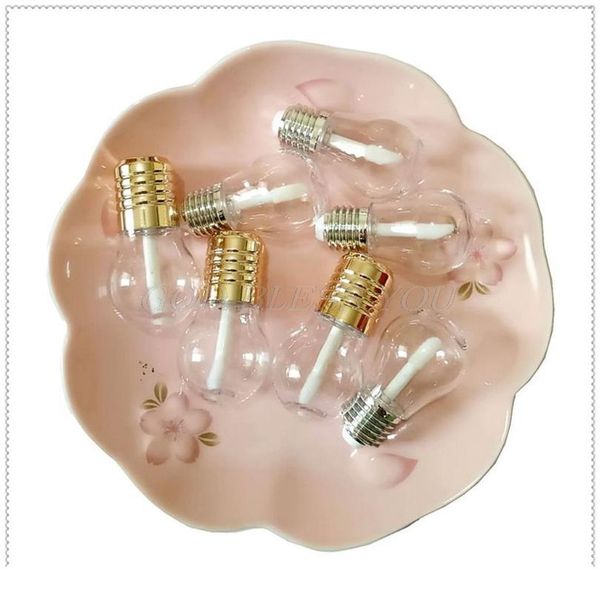 5pcs light bulb shaped empty plastic bottles clear lip gloss tubes refillable drop shipping 5p bbyxse
5pcs light bulb shaped empty plastic bottles clear lip gloss tubes refillable drop shipping 5p bbyxse