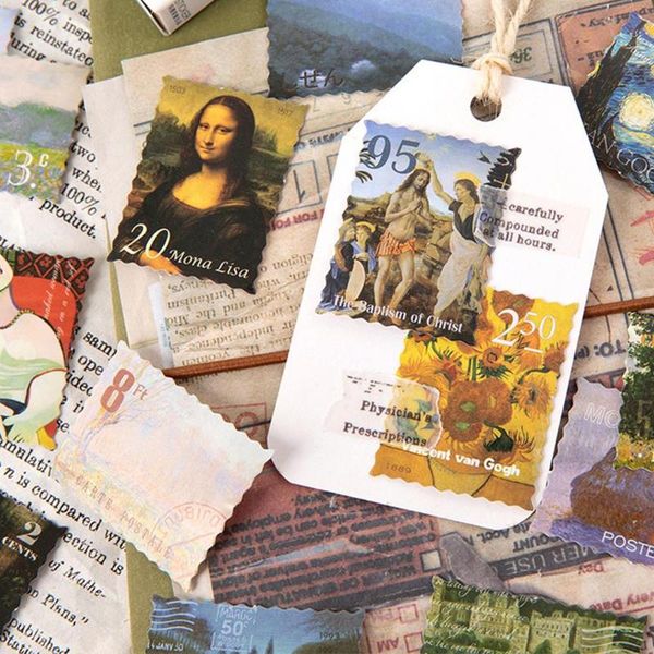 45pcs/box painting stamp journal scrapbooking decorative sticker diy diary notepad phone notebook gift decoration stickers
45pcs/box painting stamp journal scrapbooking decorative sticker diy diary notepad phone notebook gift decoration stickers