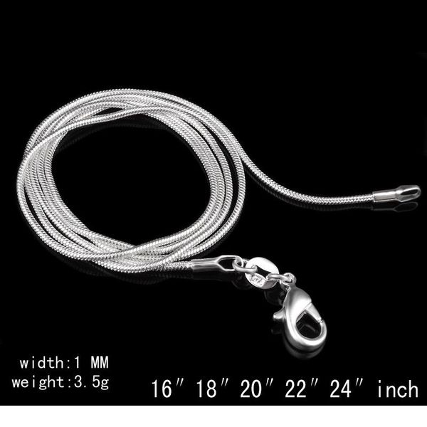 1mm 2mm silver plated smooth snake chain stamped choker necklace for women jewelry 16 18 20 22 24 26 28 wmtpmv
1mm 2mm silver plated smooth snake chain stamped choker necklace for women jewelry 16 18 20 22 24 26 28 wmtpmv