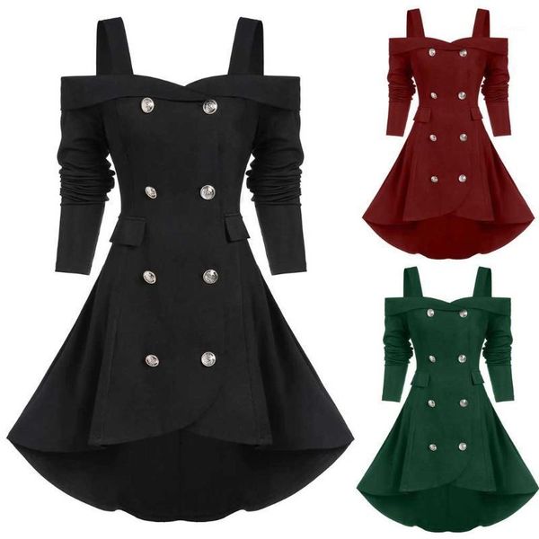 womail autumn dress women 2020 new plus sizel cold shoulder tunic coat women fashion long sleeve button no hoodie outwear1, Black;brown
womail autumn dress women 2020 new plus sizel cold shoulder tunic coat women fashion long sleeve button no hoodie outwear1, Black;brown