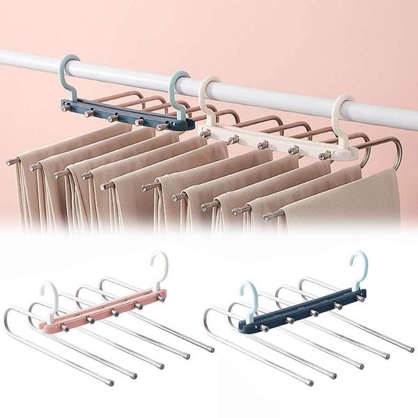 hooks & rails folding multifunctional multi-layer pants trousers hanger household magic clip wardrobe storage artifact
hooks & rails folding multifunctional multi-layer pants trousers hanger household magic clip wardrobe storage artifact