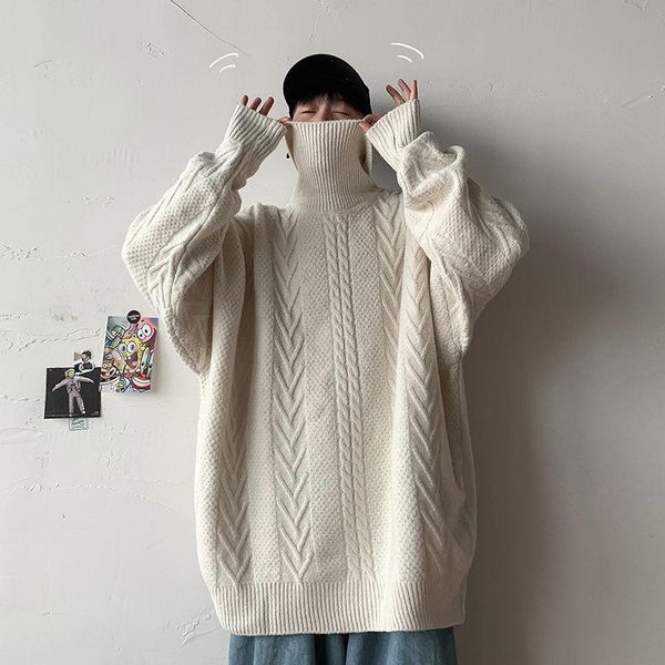 men's sweaters sweater 2021 autumn winter slim solid color joker knit loose leisure personality youth wear, White;black
men's sweaters sweater 2021 autumn winter slim solid color joker knit loose leisure personality youth wear, White;black