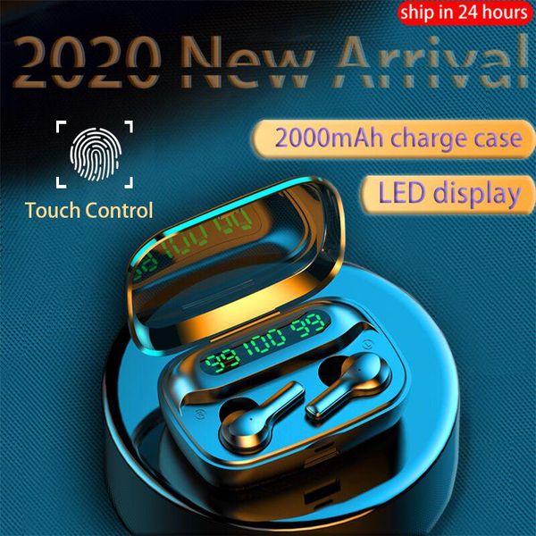2000mah bluetooth earphone wireless headphones led tws with microphone earphones waterproof noise cancel headset earbuds
2000mah bluetooth earphone wireless headphones led tws with microphone earphones waterproof noise cancel headset earbuds