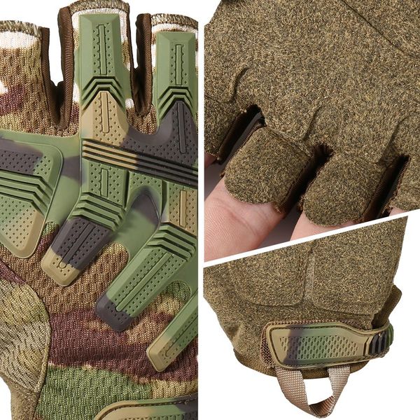gumao half finger gloves tactical military glove fingerless mittens army multicam camo airsoft outdoor bicycle cycling men 2020 wmtsox, Black
gumao half finger gloves tactical military glove fingerless mittens army multicam camo airsoft outdoor bicycle cycling men 2020 wmtsox, Black