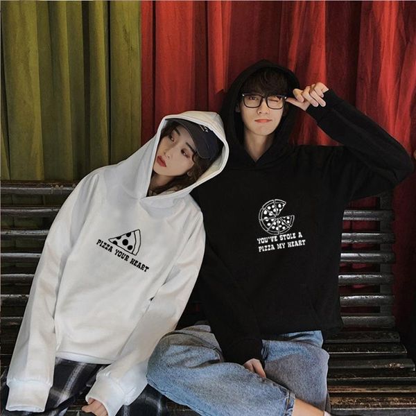 women's hoodies & sweatshirts autumn pullovers lovers clothes casual you've stole a pizza my heart letter print cute couple street, Black
women's hoodies & sweatshirts autumn pullovers lovers clothes casual you've stole a pizza my heart letter print cute couple street, Black