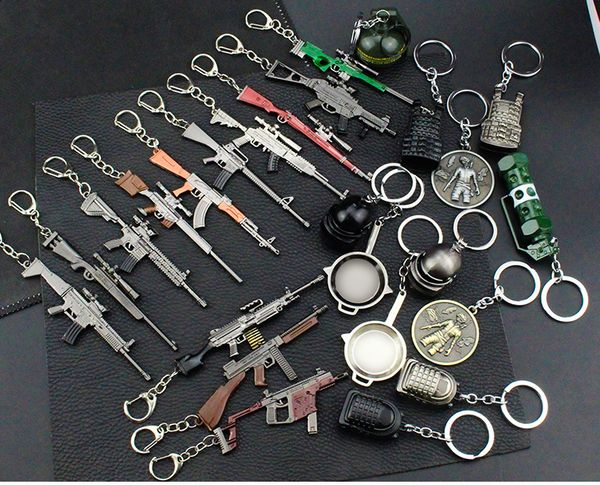 china new tv movie accessories lead all player unknowns battlegrounds eating chicken game peripheral weapon model 98k sniper rifle keychain, Silver
china new tv movie accessories lead all player unknowns battlegrounds eating chicken game peripheral weapon model 98k sniper rifle keychain, Silver