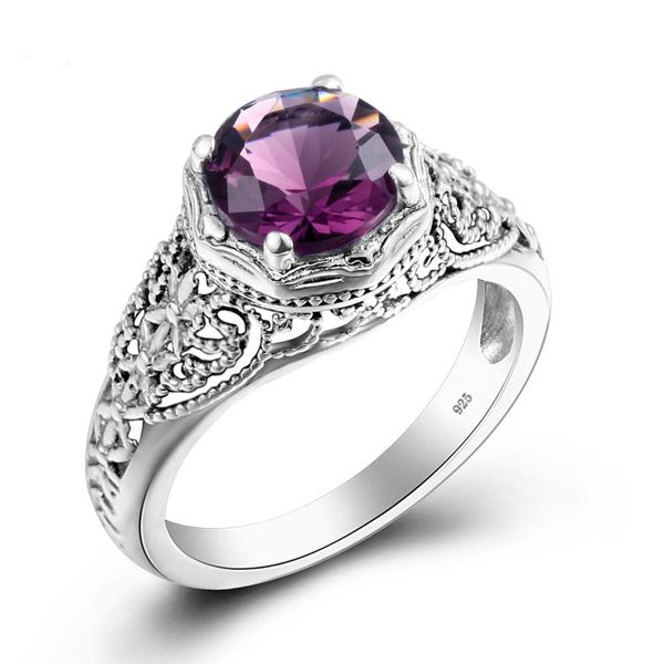 solid silver 925 jewelry handmade amethyst stone ring round gemstone wedding engagement party women accessories on sale, Black
solid silver 925 jewelry handmade amethyst stone ring round gemstone wedding engagement party women accessories on sale, Black