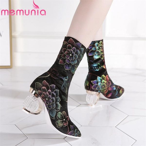 boots memunia 2021 big size 44 women ankle fashion print autumn crystal high heel party wedding shoes woman stretch, Black
boots memunia 2021 big size 44 women ankle fashion print autumn crystal high heel party wedding shoes woman stretch, Black