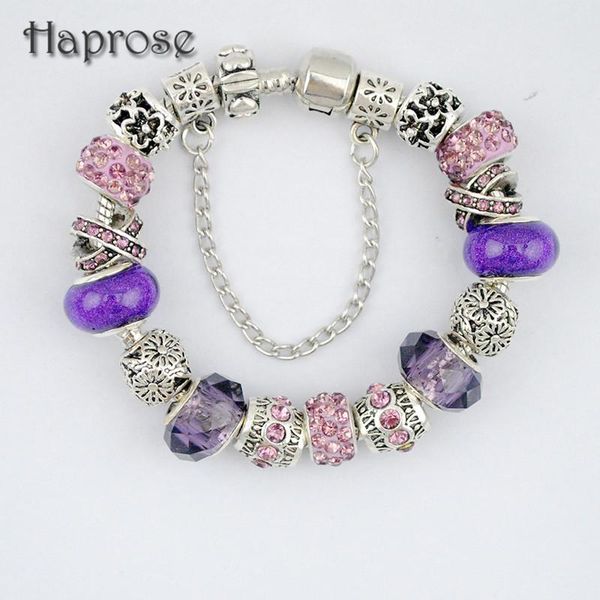 charm bracelets selling purple beads crystal flower bracelet for women enamel diy pulseira gfit, Golden;silver
charm bracelets selling purple beads crystal flower bracelet for women enamel diy pulseira gfit, Golden;silver