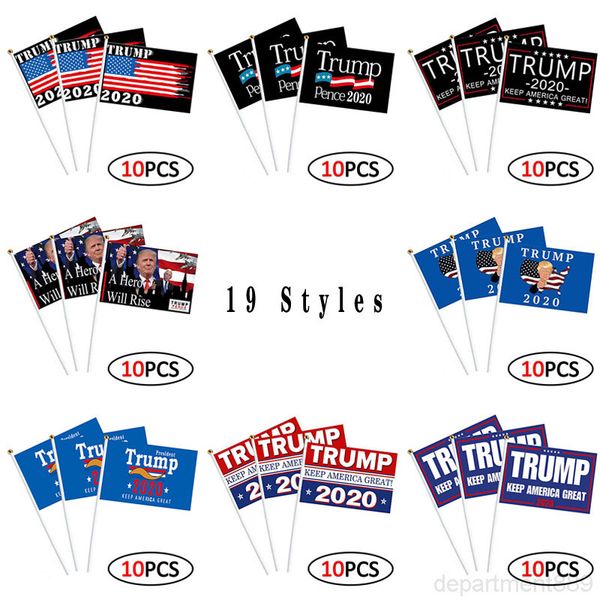 donald hand-cranked 2020 campaign with flagpole 14*21cm trump election flag supplies dhf1512
donald hand-cranked 2020 campaign with flagpole 14*21cm trump election flag supplies dhf1512