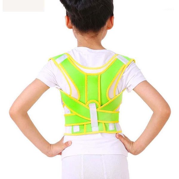 back support shoulder brace belt adjustable posture corrector clavicle spine lumbar correction for children kids1, Black;blue
back support shoulder brace belt adjustable posture corrector clavicle spine lumbar correction for children kids1, Black;blue
