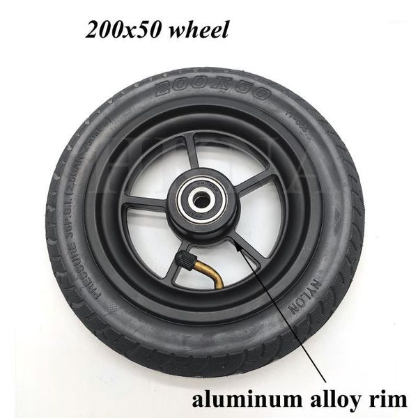 200x50 wheel pneumatic tire with aluminum alloy rim for 8-inch electric scooter balancing car inner and outer tyre wheel parts1
200x50 wheel pneumatic tire with aluminum alloy rim for 8-inch electric scooter balancing car inner and outer tyre wheel parts1