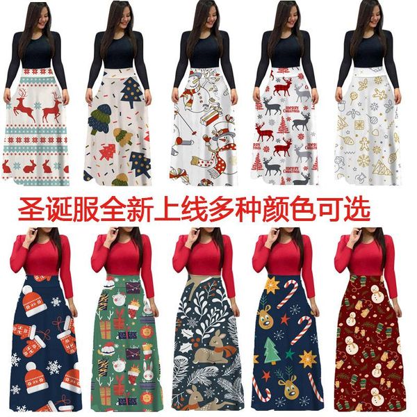 casual dresses 3d printing color matching 2021 autumn and winter long-sleeved women's skirt fashion christmas custom ladies dress, Black;gray
casual dresses 3d printing color matching 2021 autumn and winter long-sleeved women's skirt fashion christmas custom ladies dress, Black;gray