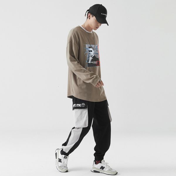 leisure long sleeve fall / street winter 2020 new loose large size sweater men's hip hop sweatshirt, Gray
leisure long sleeve fall / street winter 2020 new loose large size sweater men's hip hop sweatshirt, Gray