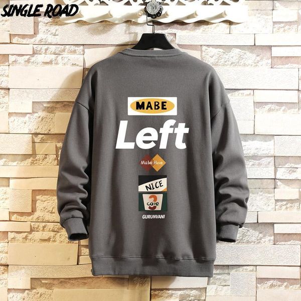 singleroad mens crewneck sweatshirt men 2020 autumn print oversized japanese streetwear hip hop grey hoodie men sweatshirts1, Black
singleroad mens crewneck sweatshirt men 2020 autumn print oversized japanese streetwear hip hop grey hoodie men sweatshirts1, Black