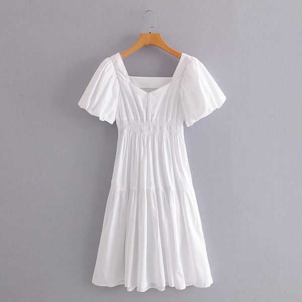 2065 autumn new style square collar lantern short sleeve high waist slim fit solid color pullover dress for women, Black;gray
2065 autumn new style square collar lantern short sleeve high waist slim fit solid color pullover dress for women, Black;gray