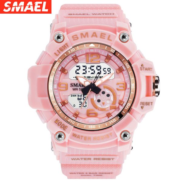 smael smer watch fashion sports outdoor waterproof multi-function popular men's electronic watch, Slivery;brown
smael smer watch fashion sports outdoor waterproof multi-function popular men's electronic watch, Slivery;brown