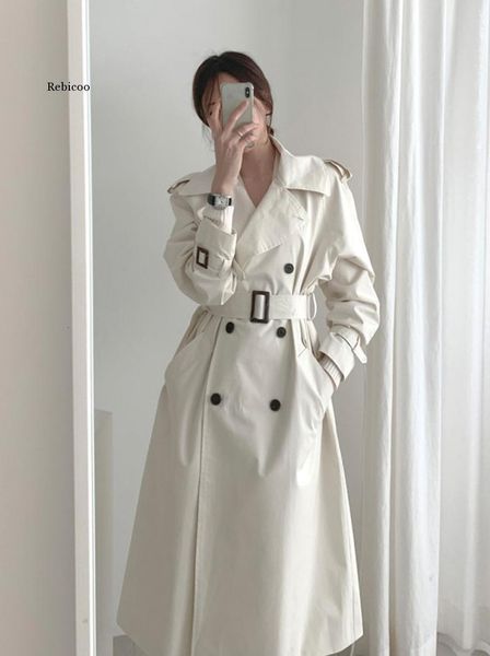 autumn winter women's coat korean windbreaker female overcoat double breasted ladies long chic trench coats women 2019, Tan;black
autumn winter women's coat korean windbreaker female overcoat double breasted ladies long chic trench coats women 2019, Tan;black
