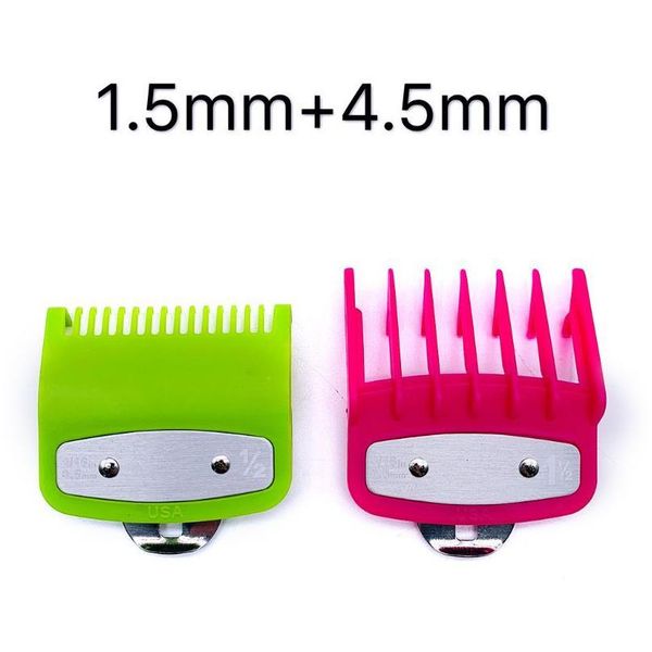 colorful guide comb multiple sizes metal limited combs hair clipper cutting tool d2ta colorf wmttwz, Silver
colorful guide comb multiple sizes metal limited combs hair clipper cutting tool d2ta colorf wmttwz, Silver