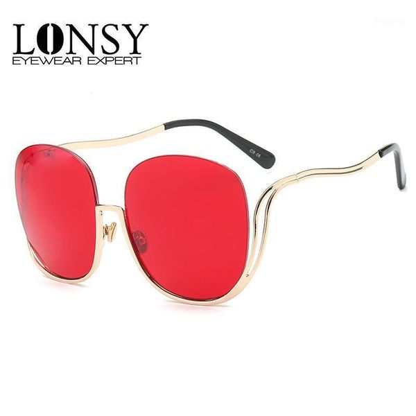 lonsy luxury designer cat eye sunglasses women 2020 big frame sunglasses female sun glasses for women shades1, White;black
lonsy luxury designer cat eye sunglasses women 2020 big frame sunglasses female sun glasses for women shades1, White;black