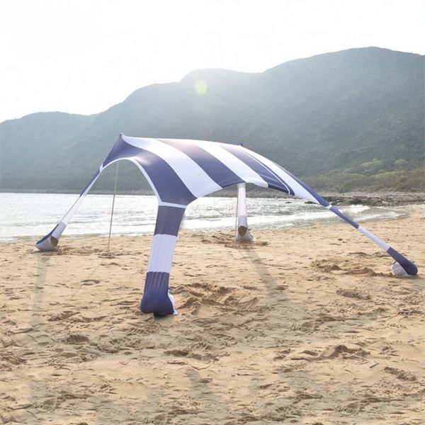 210*210*160cm summer tourist sea beach tent outdoor awnings tarp canopy sun shade shelter parasol with sand bag 2 aluminum pole
210*210*160cm summer tourist sea beach tent outdoor awnings tarp canopy sun shade shelter parasol with sand bag 2 aluminum pole